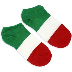 Hardcore Italians Italia Socks | Italy Flag Ankle Socks