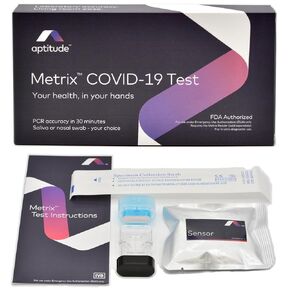 Metrix® COVID Test - Requires Separate Purchase of Metrix® Reader - PCR-Accurate Molecular - FDA Authorized – Single Use Test Only, Separate Reusable Reader Required