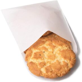 BagDream Glassine Waxed Paper Bags 5.5x7.75 Inches Pack of 100 Flat Glassine Bags Glassine Envelopes, Cookie Bags, Popcorn Bags