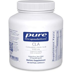 Pure Encapsulations CLA (Conjugated Linoleic Acid) 1,000 mg | Promotes Healthy Body Composition with Exercise* | 60 Softgel Capsules