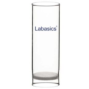 Glass Extraction Thimble, Medium Porosity Borosilicate Glass Extraction Thimble for Laboratory Soxhlet Extraction Apparatus, 30 mm ID 35 mm OD and 100 mm Height