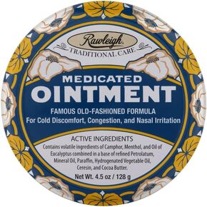 Rawleigh Medicated Ointment Tin: 4.5 oz / 128g - Pack of 1