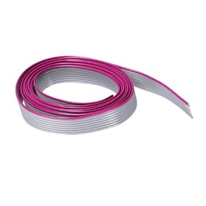 DMiotech 16Pin Flat Ribbon Cable 3.3 Feet 1.27mm Pitch IDC Grey Wire for Digital Cameras, Computers