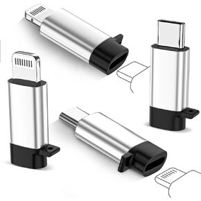 3Pack USB C Female to Lightning Male Adapter Apple MFI Certified Accessories for iPhone 14 Pro / 14 Pro Max / 14/14 Pius /13 Pro13 Pro/Max/13113 Mini/12 Pro/12 Pr Max/1212 Mini /11 Pro /11 Pro Max /1