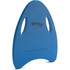 Kemp USA Contour Kick Board with Handles - Heavy-Duty Swimming Pool Accessory - Constructed Using Durable EVA Foam - Ideal for Swim Teams & Recreational Swimmers - 16.5x1.5x12.25 inches (Royal Blue)