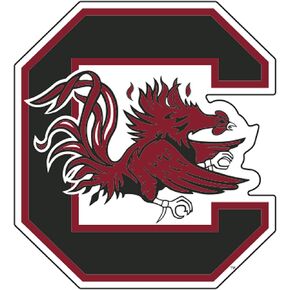 Craftique South Carolina Magnet (C Gamecock Magnet (3''4''6''12''18''), 4 in)