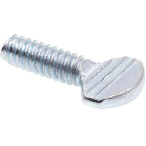 Prime-Line 9044801 Thumb Screw, No Shoulder, Spade Head, #10-24 X 1/2 in, Zinc Plated Steel, Pack of 100