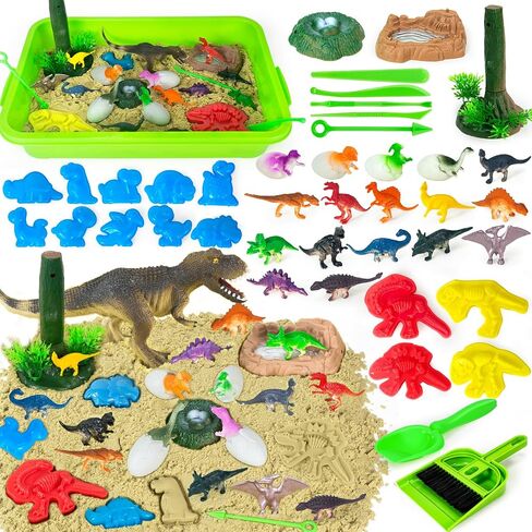 Mermaid Sensory Bin Sandbox Toys for Toddlers Girls Kids- Mermaid Toys for Kids Play Sand Kit Sensory Sand Bin Toys with 2.2 lbs Sand & Castle Mold,Great Christmas Birthday Gift for Girl Kids in Saudi Arabia