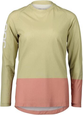 POC, Women's MTB Pure LS Jersey, Propylene Red/Agate Red in Saudi Arabia