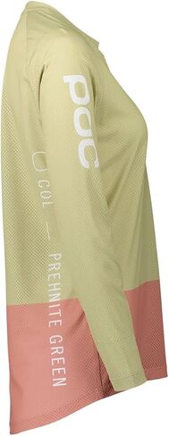 POC, Women's MTB Pure LS Jersey, Propylene Red/Agate Red in Saudi Arabia