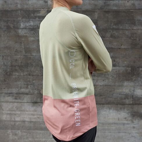POC, Women's MTB Pure LS Jersey, Propylene Red/Agate Red in Saudi Arabia