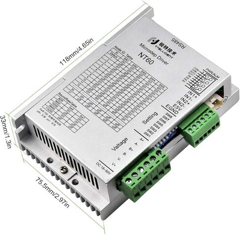 RS485 Modbus/RTU بروتوكول السائر سائق 2 المرحلة 5A 24-50 فولت التحكم الرقمي نيما 23/24 لمعدات 3C/آلة التصنيع باستخدام الحاسب الآلي (NT60) in Saudi Arabia