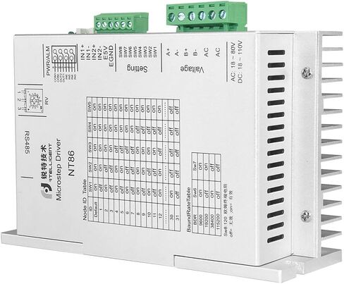 RS485 Modbus/RTU بروتوكول السائر سائق 2 المرحلة 5A 24-50 فولت التحكم الرقمي نيما 23/24 لمعدات 3C/آلة التصنيع باستخدام الحاسب الآلي (NT60) in Saudi Arabia