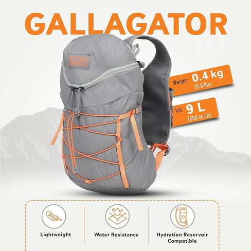 Mystery Ranch Gallagator 15 Travel Bag to Hiking Backpack Daypack, Gravel, S/M in Saudi Arabia