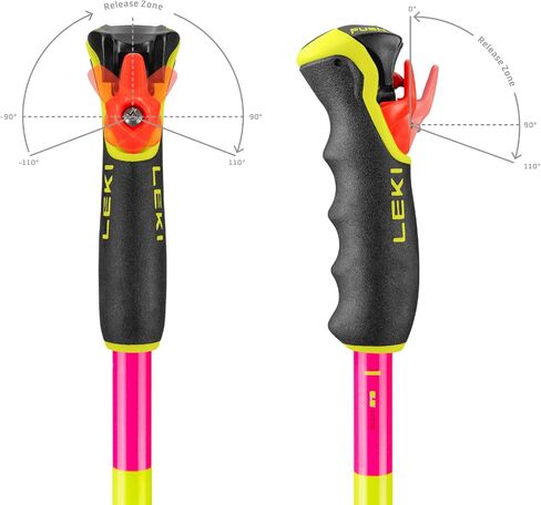 LEKI Spitfire 3D Lightweight Aluminum Ski Poles for Alpine Skiing in Kuwait