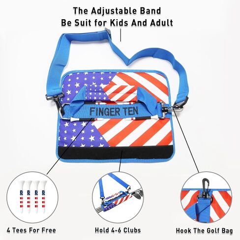 Golf Club Bag Lightweight Durable Mini Foldable Golf Carry Travel Bag for 3-6 Golf Clubs for Men Women Kids Training Practice in Saudi Arabia