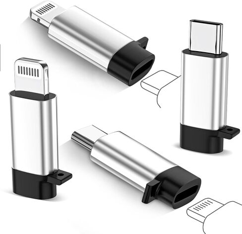 3Pack USB C Female to Lightning Male Adapter Apple MFI Certified Accessories for iPhone 14 Pro / 14 Pro Max / 14/14 Pius /13 Pro13 Pro/Max/13113 Mini/12 Pro/12 Pr Max/1212 Mini /11 Pro /11 Pro Max /1 in Saudi Arabia