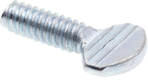 Prime-Line 9044801 Thumb Screw, No Shoulder, Spade Head, #10-24 X 1/2 in, Zinc Plated Steel, Pack of 100 in Saudi Arabia
