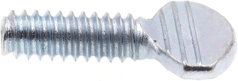 Prime-Line 9044801 Thumb Screw, No Shoulder, Spade Head, #10-24 X 1/2 in, Zinc Plated Steel, Pack of 100 in Saudi Arabia