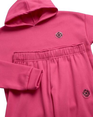 RBX Girls' Sweatsuit Set - 2 Piece Fleece Pullover Hoodie and Joggers Sweatpants - Matching Activewear Set for Girls (7-12) in Saudi Arabia