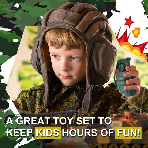 Sratte 2 Pcs Toy Hand Grenade for Battle Game with 20 Round Foam Ammo Model Tactical Toy Grenades Fake Grenade Military Toys for Outdoor Sport Pretend Army Role Play Prop Game in Saudi Arabia