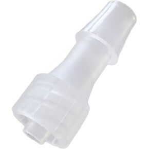 BleedZone - Male Luer Lock Connector - 1/4" Hose Barb Fittings, PP Polypropylene Hose Luer Lock Adapter, 25x Hose Barb Adapter for Laboratory Equipment, Luer Lock Tubing, Luer Lock Fittings