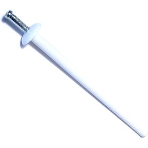 014973285487 Nylon Mushroom Nail Drive Anchors, 1/4 x 4, Piece-100