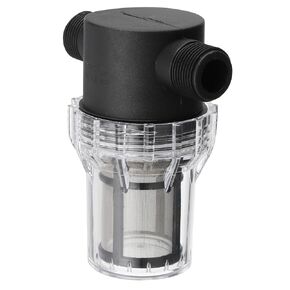 PATIKIL 3/4 Inch Male in-Line Strainer with 100 Mesh Stainless Steel Filter Screen Water Pump Filter for Garden Irrigation Pressure Washer Inlet