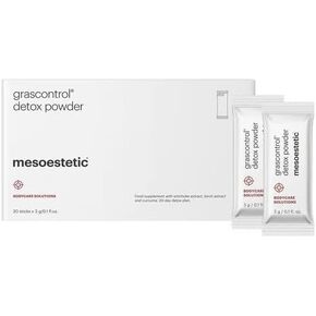 Mesoestetic Grascontrol Detox Powder 20 Sticks w/Powder (Artichoke Extract, Birch Extract and Turmeric)