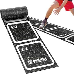 Rubber Agility Ladder 15 ft Non-Slip Rubber Speed Agility Training Ladder for Soccer Football Footwork Training Equipment for Fitness Boxing Sports Quick Exercise Training Gym Workout in Saudi Arabia