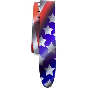 Perri's Leathers Ltd. - Guitar Strap - Direct To Leather - Skull and Rose - Adjustable - For Acoustic/Bass/Electric Guitars - Made in Canada (P25DTL-11039)