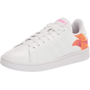 حذاء Adidas الرياضي النسائي Advantage White، Future White/Future White، 8.5 M