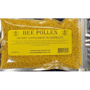 BEE POLLEN 100% Pure Natural Bee Pollen Granules 7 oz
