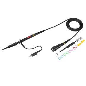 Oscilloscope Probe X10/X1, Adjustable 200MHz Oscilloscope Probe, for Line Test Laboratories Scientific Research