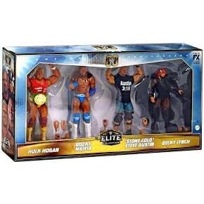 WWE THEN. NOW. FOREVER. TOGETHER. ACTION FIGURE SET - 4PK