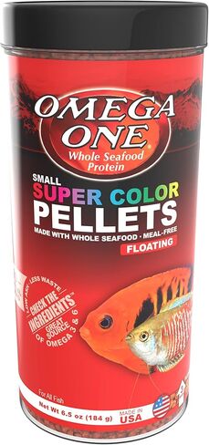 Omega One Super Color Sinking Pellets, 2mm Pellets, 8 oz in Saudi Arabia