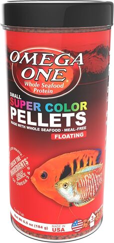 Omega One Super Color Sinking Pellets, 2mm Pellets, 8 oz in Saudi Arabia