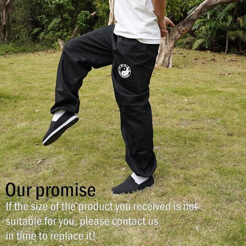 Taichi Lantern Pants Tai Chi Training Pants | Kung Fu Taichi Practice Uniforms Martial Arts Clothing Bottoms Cotton in Saudi Arabia