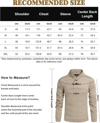COOFANDY Men's Fashion Shawl Collar Pullover Casual Long Sleeve Knitted Sweater Sweatshirts in Kuwait