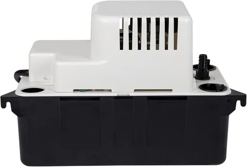 Little Giant VCMA-20UL، 115 فولت، 80 جيجا في الساعة 1/30 حصان مضخة إزالة المكثفات الأوتوماتيكية (بدون مفتاح أمان)، أبيض/أسود، 554421 in Kuwait