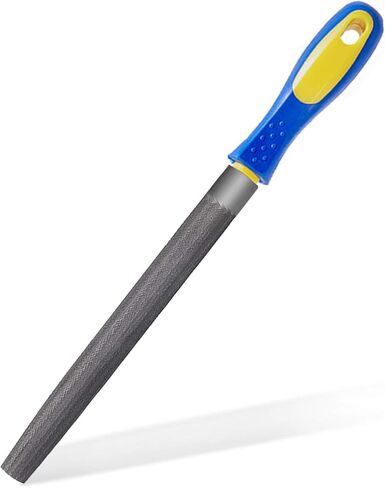 مبرد يد مثلث من KALIM مقاس 8 بوصات مع فولاذ مقوى عالي الكربون، وقبضة مريحة، ومقبض بلاستيكي غير قابل للانزلاق... in Kuwait