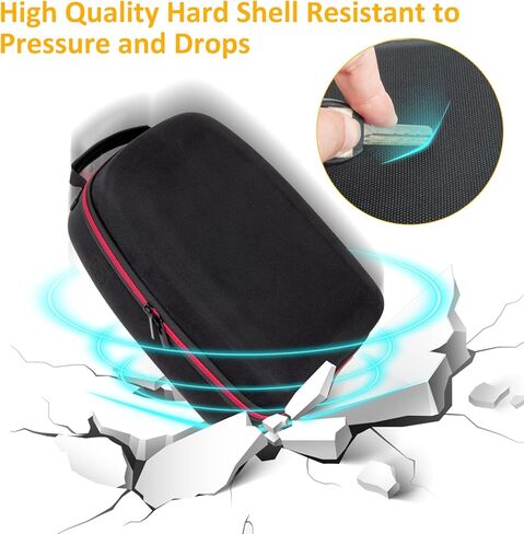 Hard Carrying Case for Meta Quest 3，Compatible Meta Quest 3 accessory with ELITE headband, touch controller and other accessories，Stylish design for traveling，Gray in Kuwait
