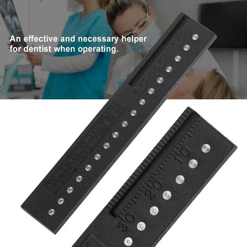 مقياس قياس الأسنان، ANGGREK Gutta Percha Points Span قياس مقياس مسطرة قياس أدوات طب الأسنان in Saudi Arabia