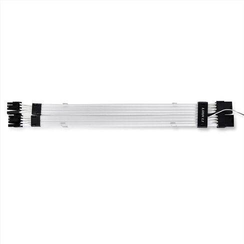 LIAN LI Strimer Plus V2 8 PIN GPU Extension Addressable RGB 300mm Cable, Black in Saudi Arabia