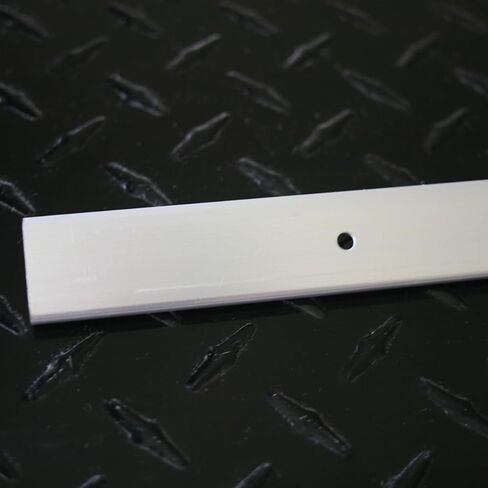 M-D Building Products 67371 Edging A811 96-Inch Aluminum Moulding, Polished in Saudi Arabia