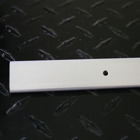 M-D Building Products 67371 Edging A811 96-Inch Aluminum Moulding, Polished in Saudi Arabia