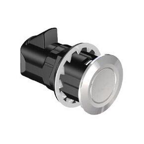 Southco MP-05-312-11 Plastic; Chrome Round Push to Close Latch Chrome on Chrome (Pack of 4)