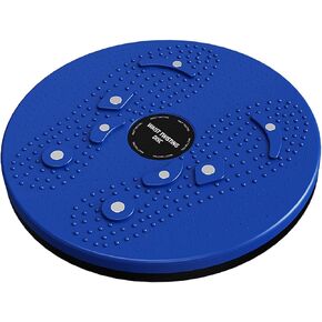 Body-Sculpting Ab Rotating Twisting Waist Disc Body Sculpting Waist Abdominal Muscle Exercise Balance Board Waist Twisting Disc Twister Board For Exercise Waist Twisting Disc With 8 Magnets 9.8 inches in diameter 9.8"/25CM