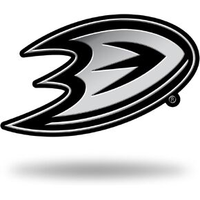 Rico Industries NHL Anaheim Ducks Chrome Finished Auto Emblem 3D Sticker