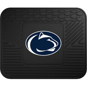 FANMATS 10064 Penn State Nittany Lions Back Row Utility Car Mat - 1 Piece - 14in. x 17in., All Weather Protection, Universal Fit, Molded Team Logo